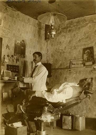 Traditional Turkish barber